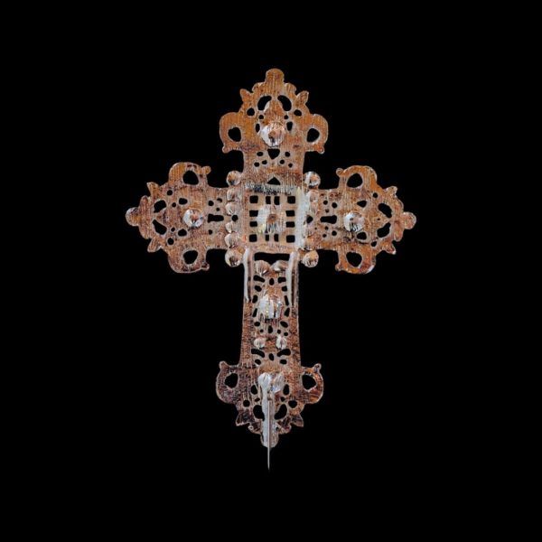 Bling Cross 12cm (Silver) - Image 3